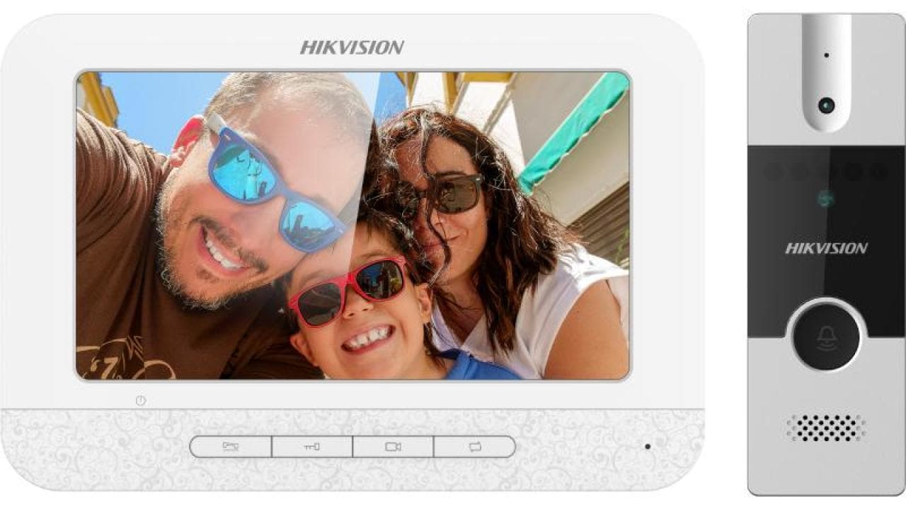 Hikvision 4-Wire Video Door Phone Kit
