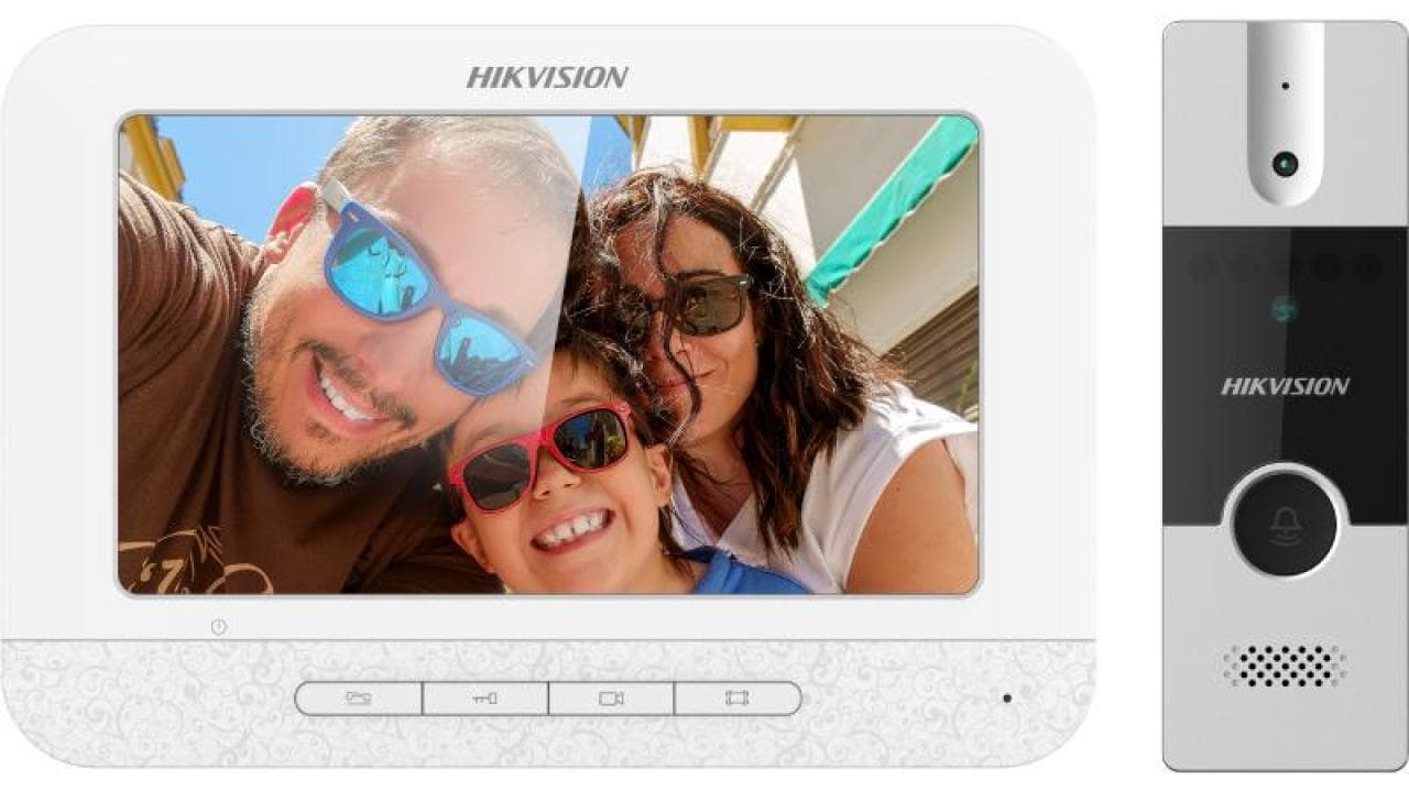 Hikvision 4-Wire Video Intercom Kit with Photo Capture
