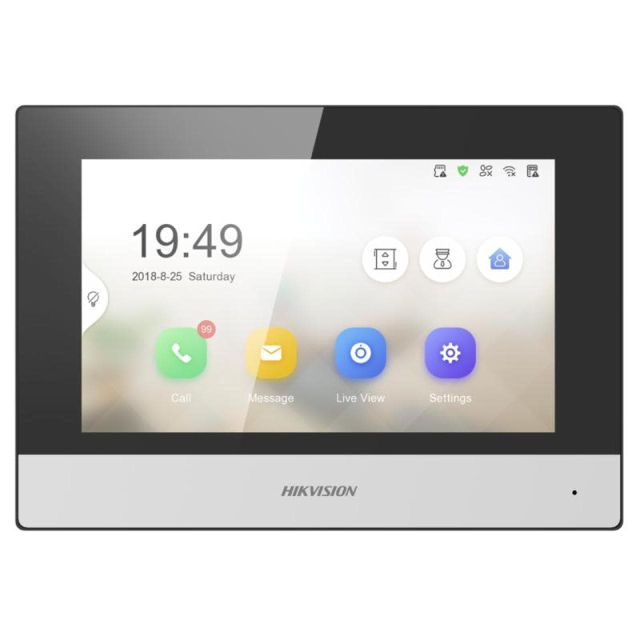 Hikvision 7" IP Indoor Intercom Monitor (Wi-Fi)